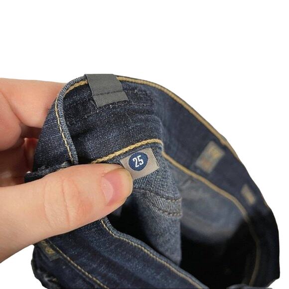 Citizens of Humanity Womens Size 25 Ana Low Rise Jean Straight Leg Dark Wash USA - Picture 6 of 8